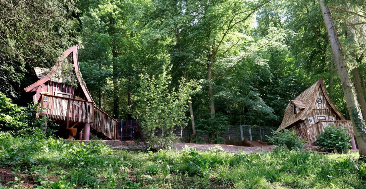 Villa Hexenhaeuschen Am Waldrand Annweiler am Trifels Esterno foto